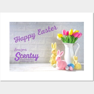 happy easter scentsy greetings Posters and Art
